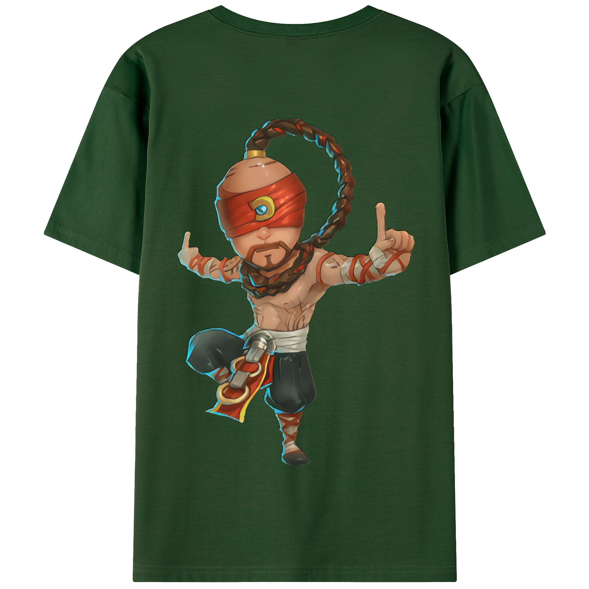 リーグ・オブ・レジェンド League of Legends LOL 綿100％半袖Tシャツ（背面プリント）